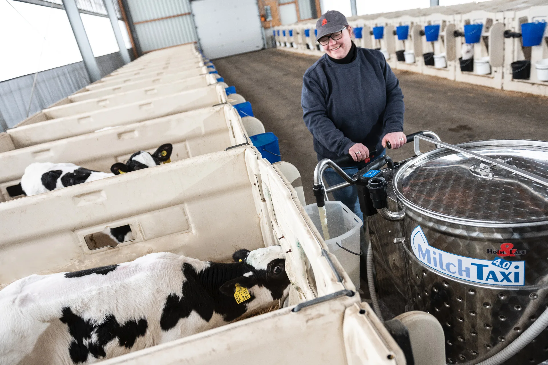 Matériel d'alimentation pour veaux - Dematec